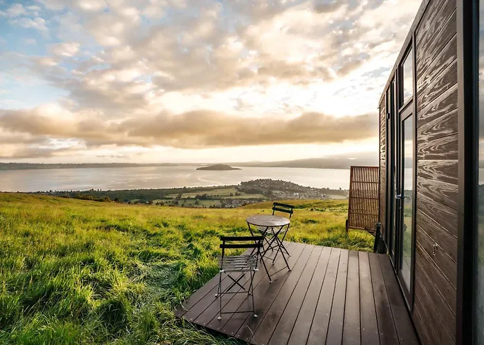 Сasa de vacaciones Aorangi Peak 9 By Tiny Away Rotorua